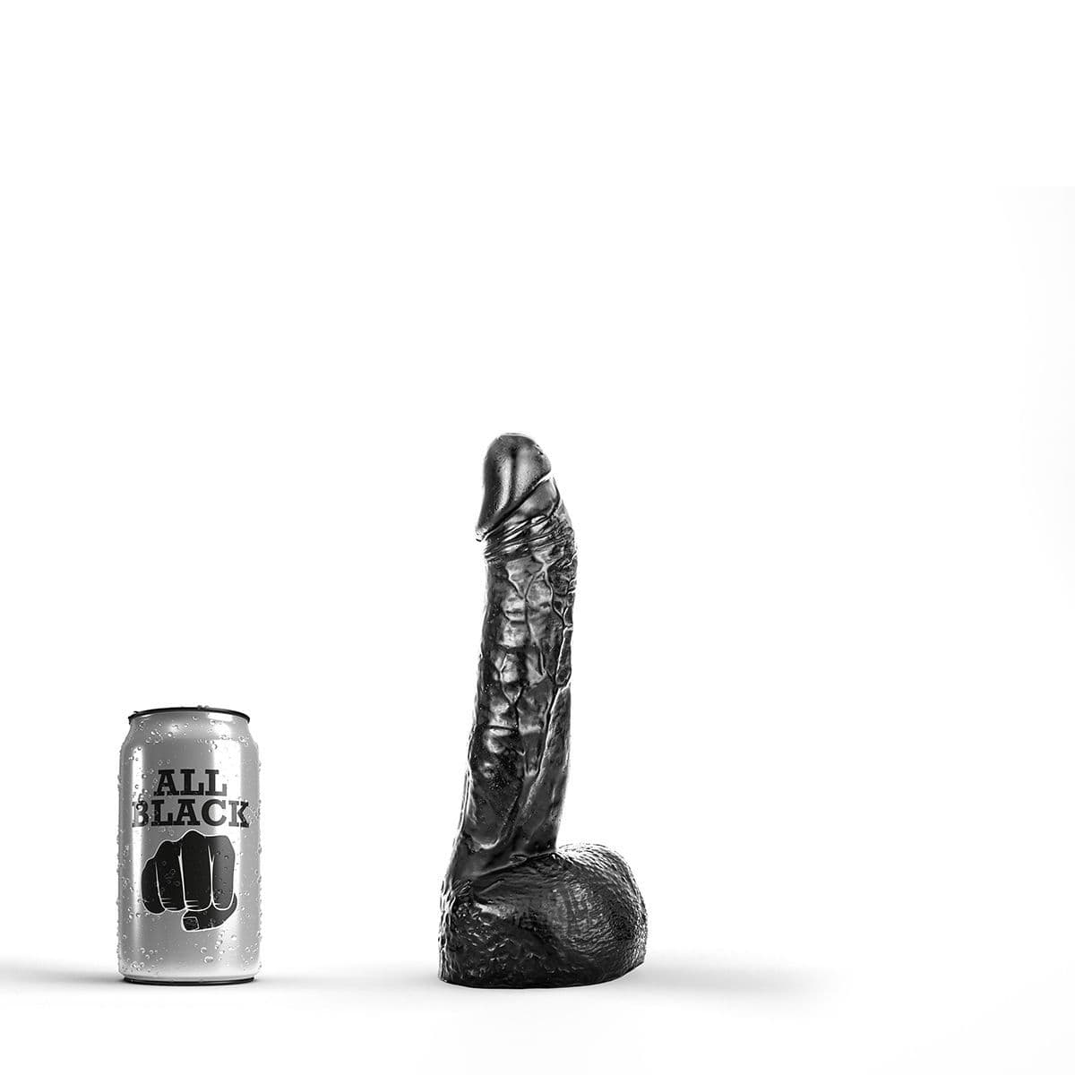 All Black 11 - Realistisk Anal Dildo - Sexshop.dk