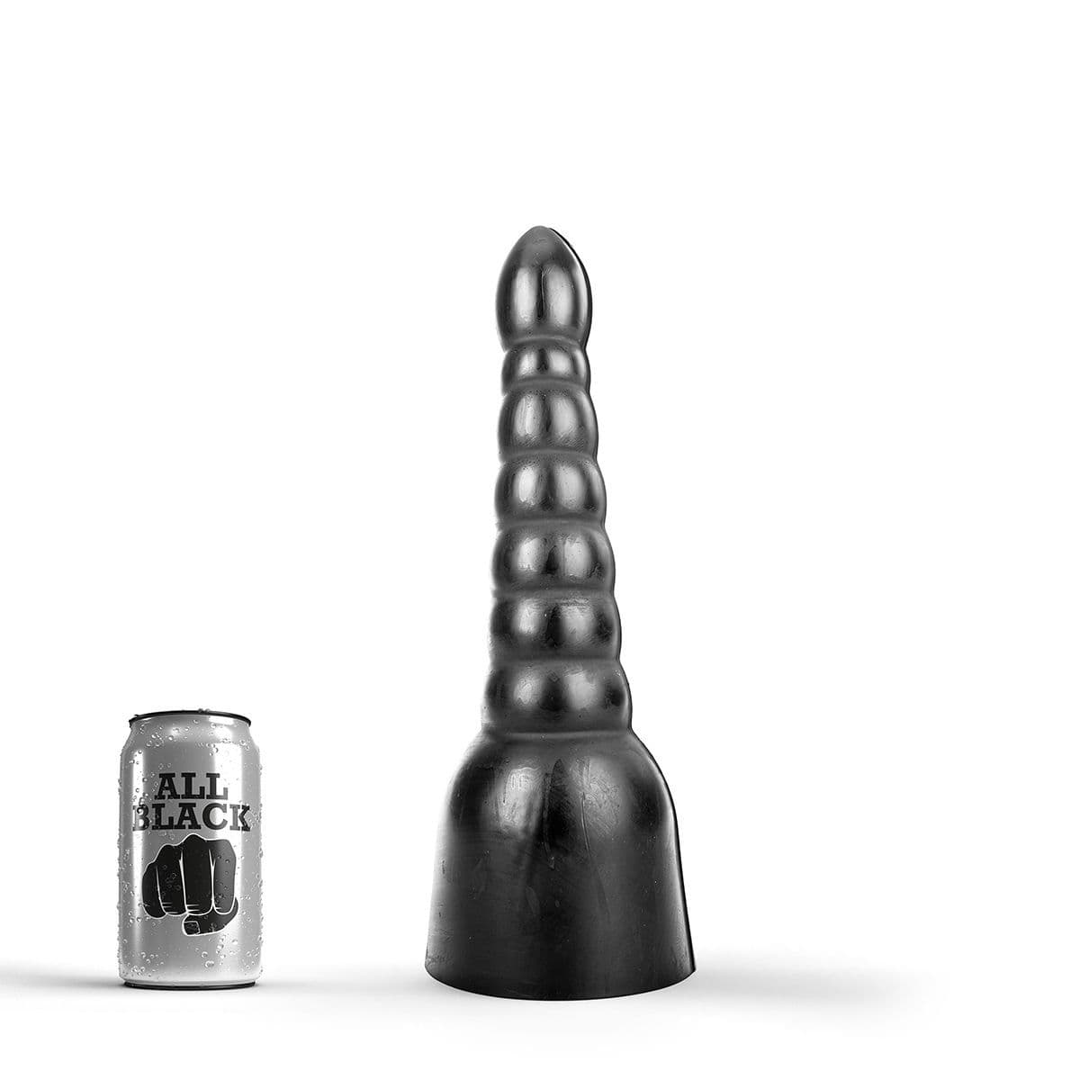 All Black 17 - Stor Anal Dildo - Sexshop.dk