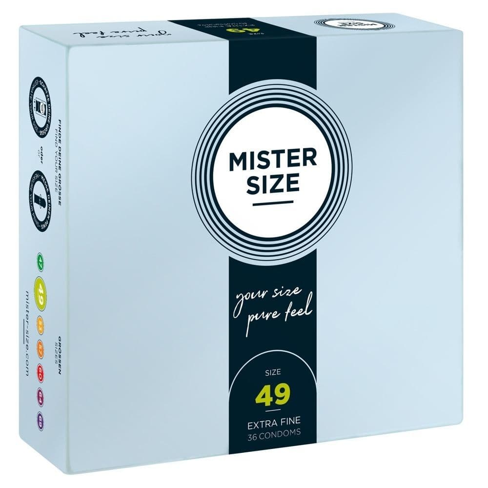 Mister Size 49 mm  -  Kondomer-36stk - Sexshop.dk