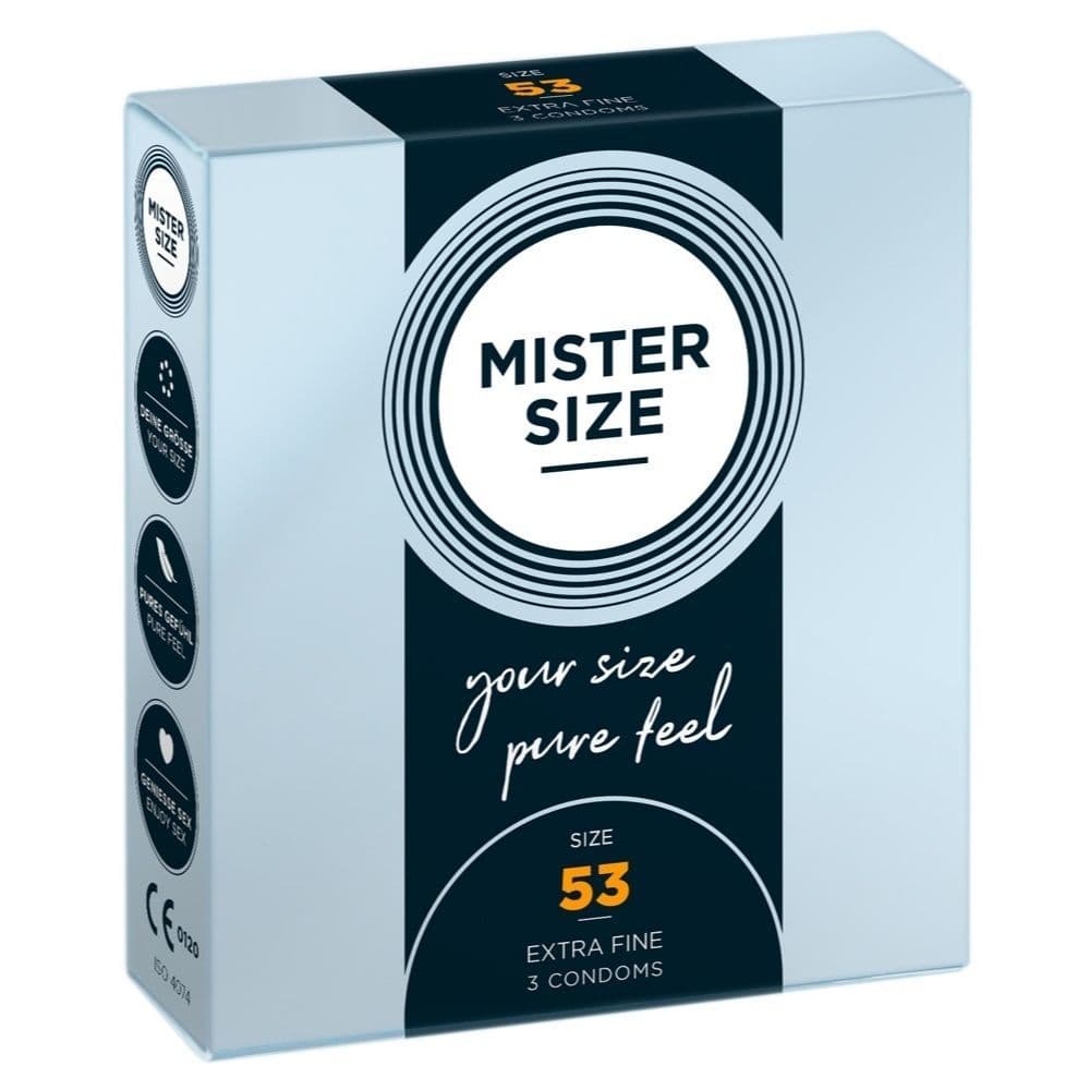 Mister Size 53 mm  -  Kondomer-3 stk. - Sexshop.dk