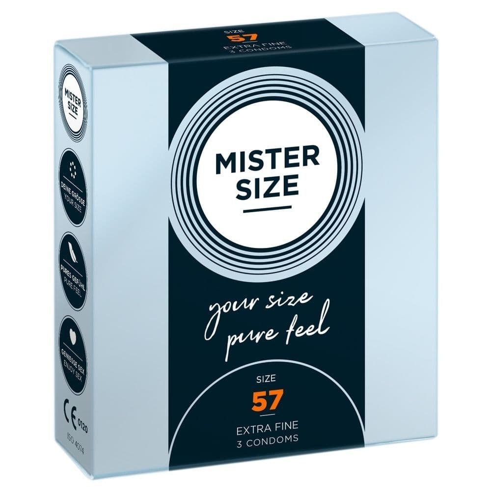 Mister Size 57 mm  -  Kondomer-36stk - Sexshop.dk