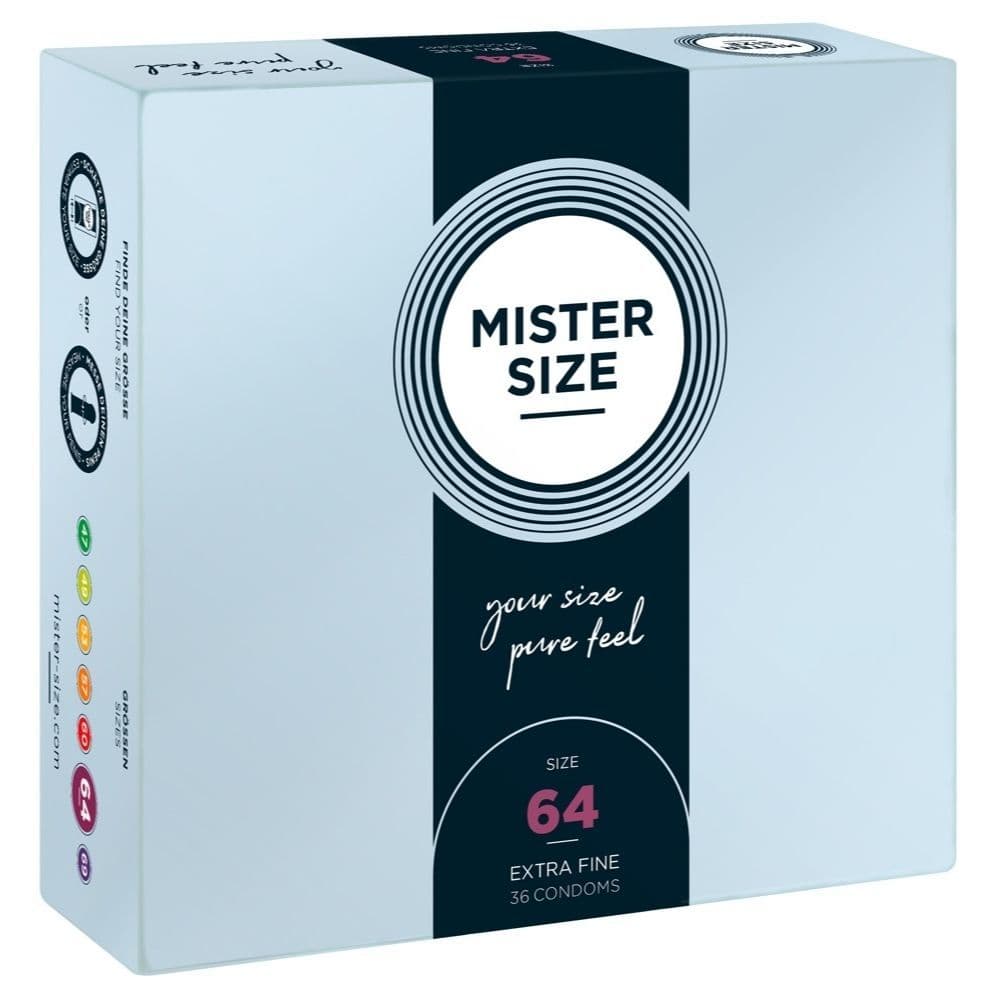 Mister Size 64  -  Kondomer-36stk - Sexshop.dk