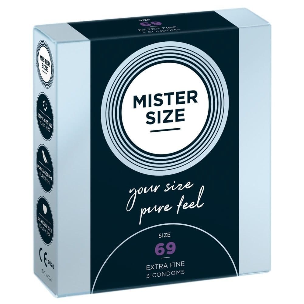 Mister Size 69  -  Kondomer-3 stk. - Sexshop.dk