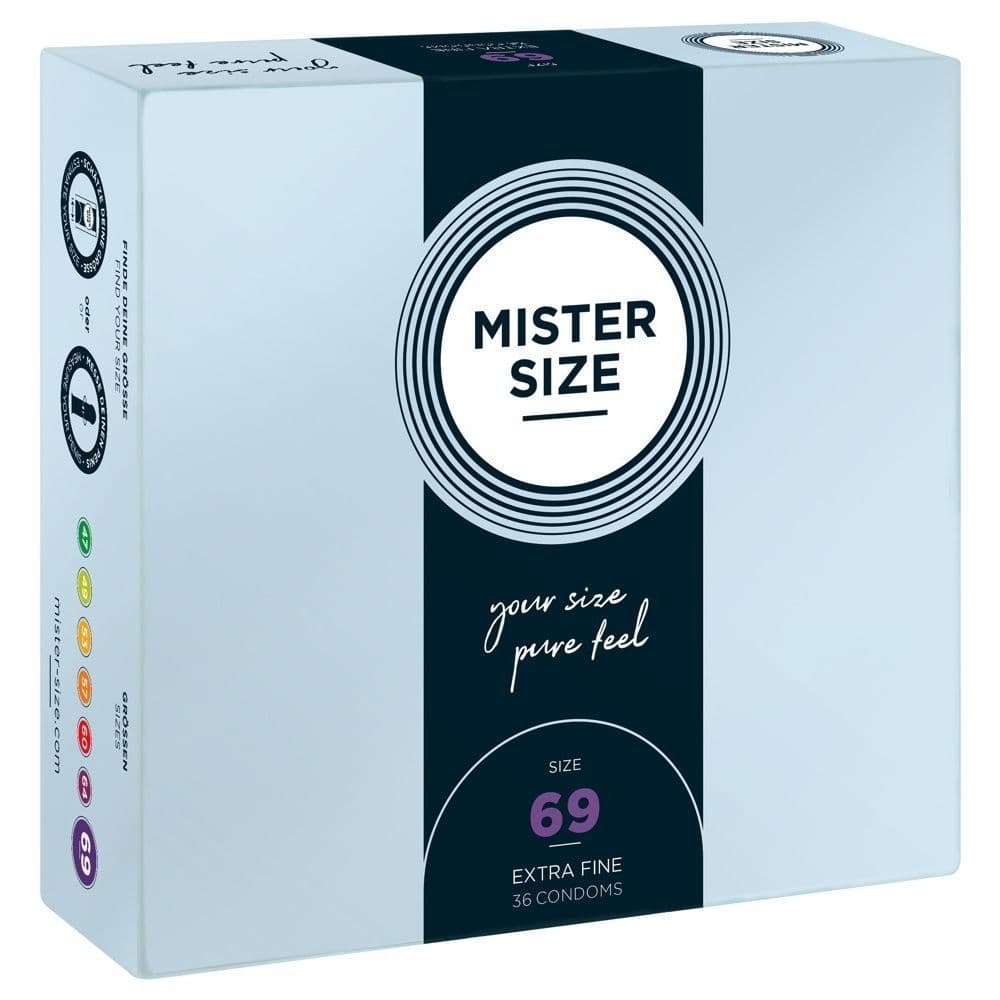 Mister Size 69  -  Kondomer-36stk - Sexshop.dk