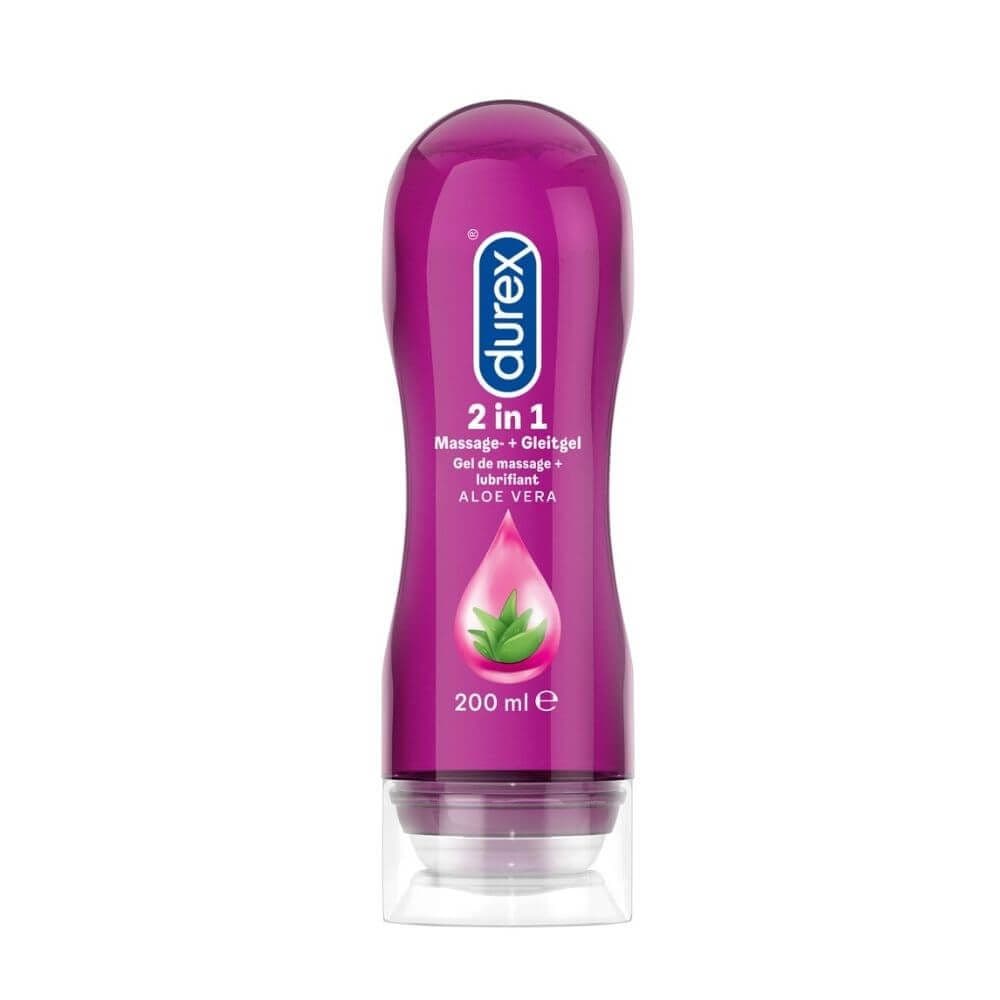 Durex Play 2-i-1 Massageolie Og Glidecreme - 200 ml - Sexshop.dk