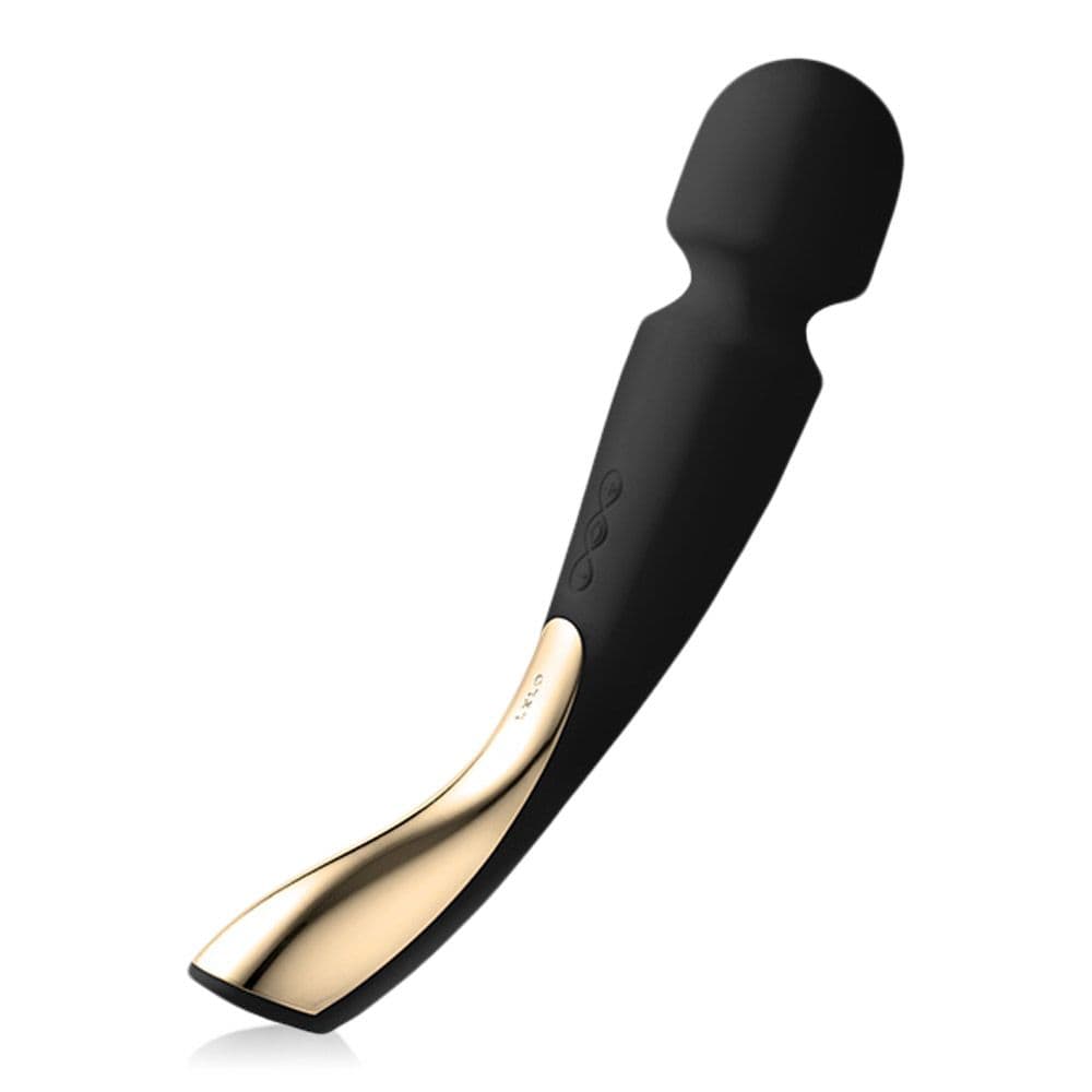 LELO Smart Wand 2 Large  -  Opladelig Magic Wand - Sort - Sexshop.dk