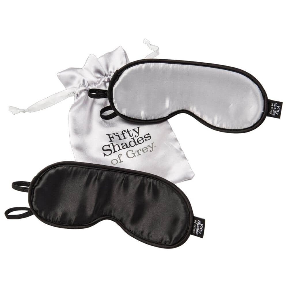 Fifty Shades of Grey Blindfold sæt - Sexshop.dk