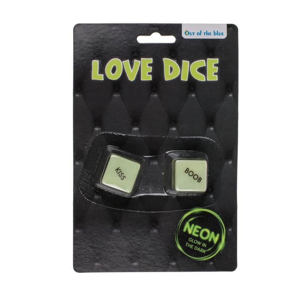 Glow In The Dark Terninger - Sexshop.dk