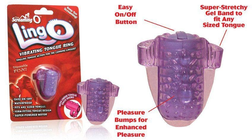 Screaming O LingO Tunge Vibrator - Sexshop.dk