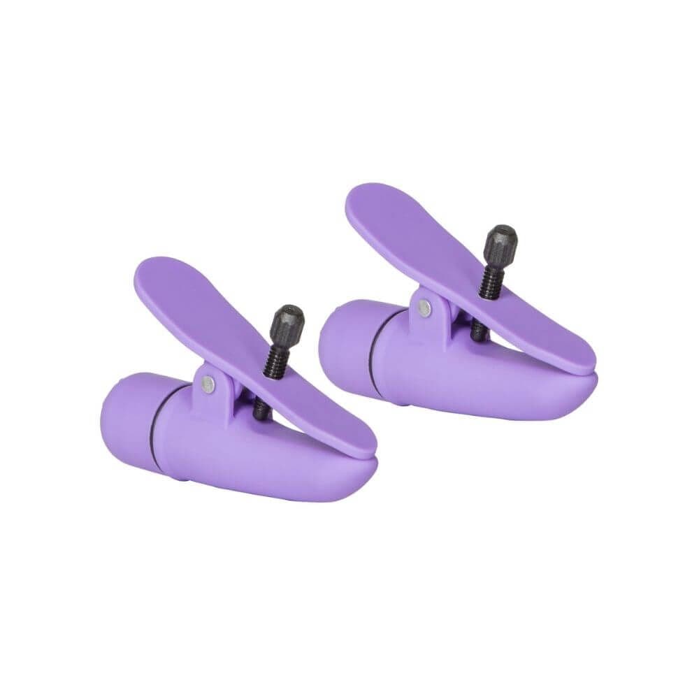 California Exotic Novelties Nipplettes  -  Brystvorteklemmer Med Vibration - Sexshop.dk