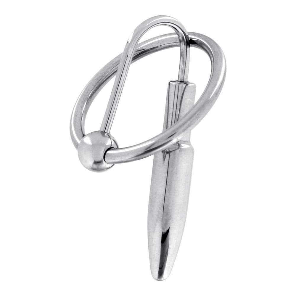 Penis Plug Med Glansring - 25 mm