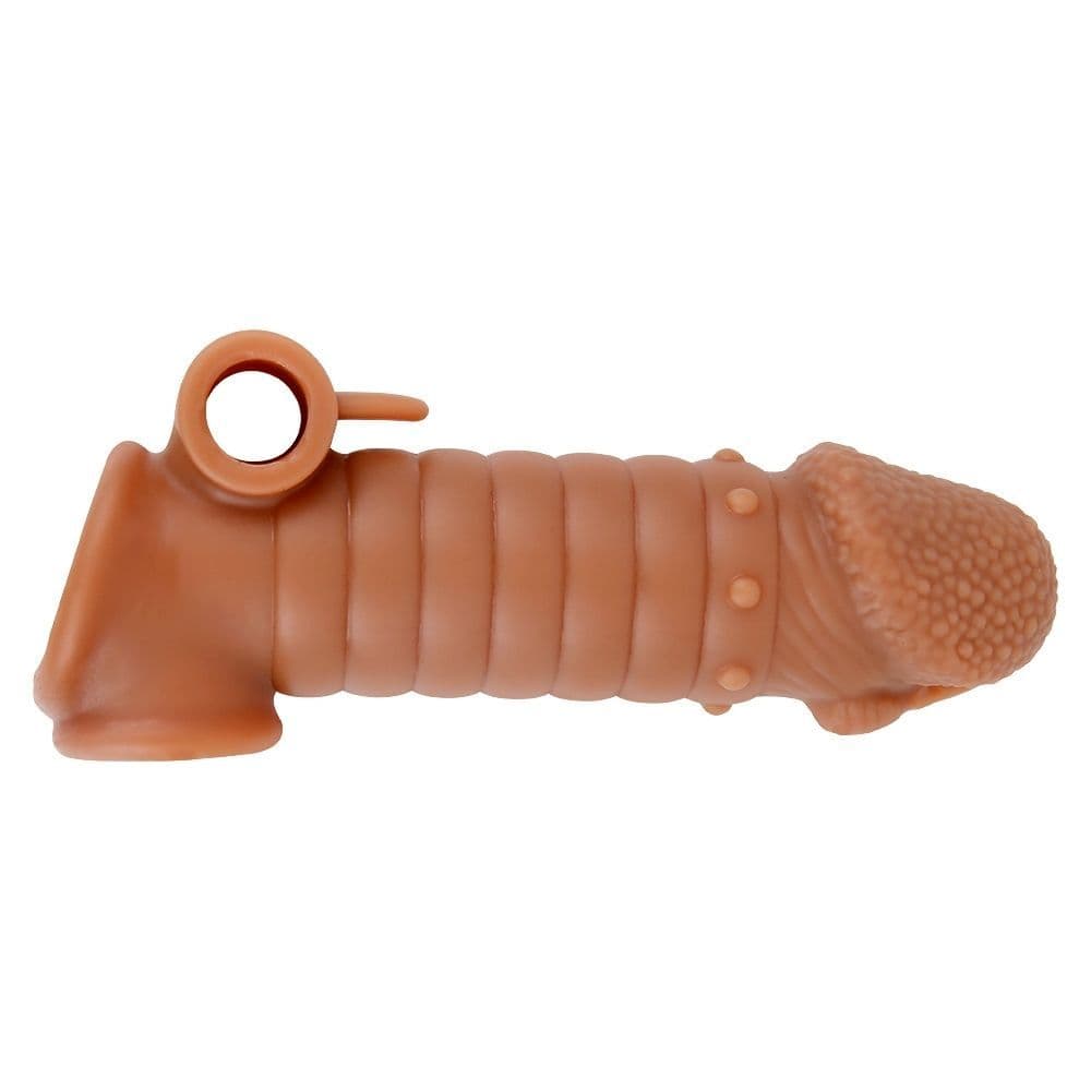 Penis Sleeve med Vibrator - Sexshop.dk