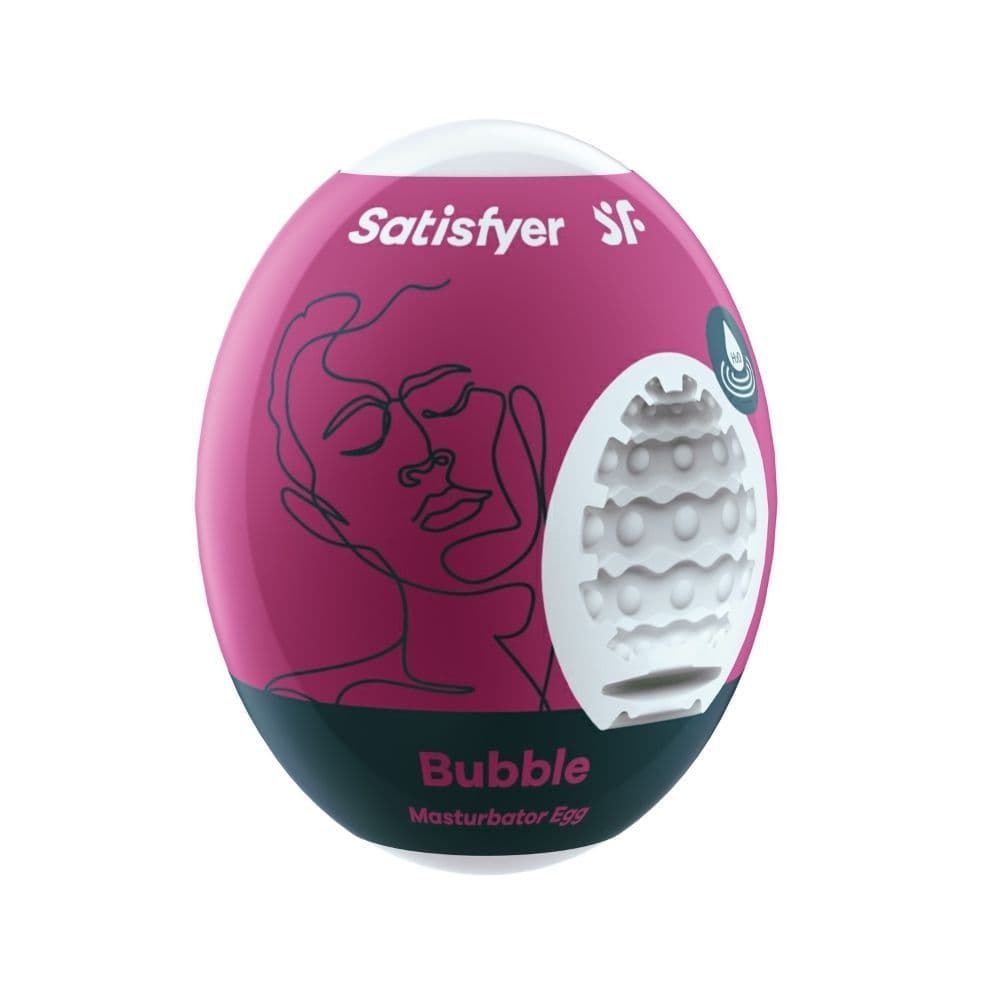 Satisfyer Bubble  -  Masturbator Egg - Sexshop.dk