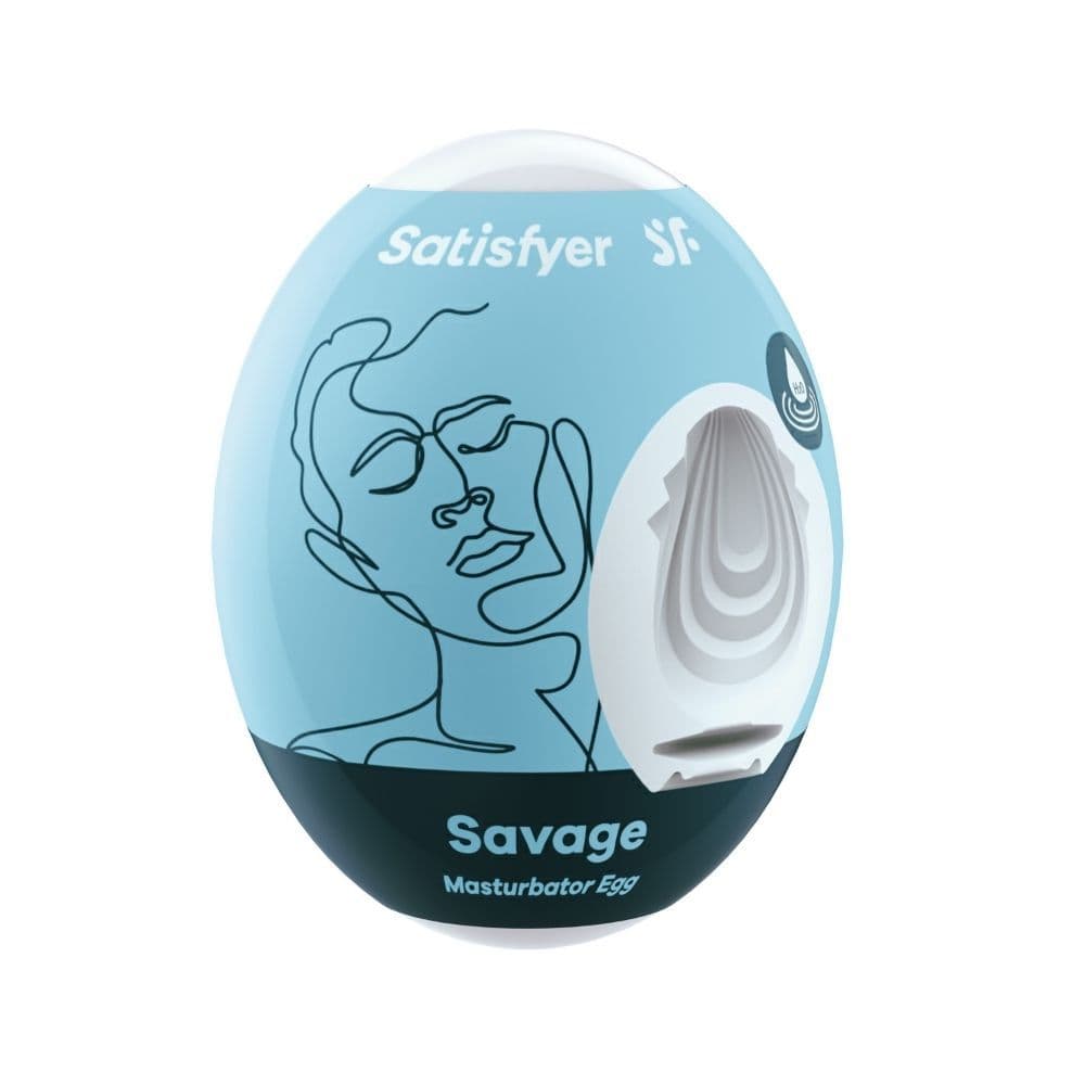 Satisfyer Savage  -  Masturbator Egg - Sexshop.dk
