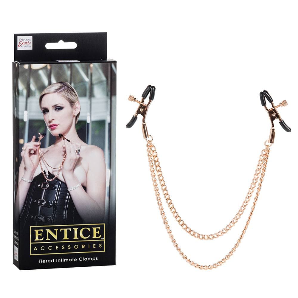 Scandal Entice Tiered Clamps - Sexshop.dk