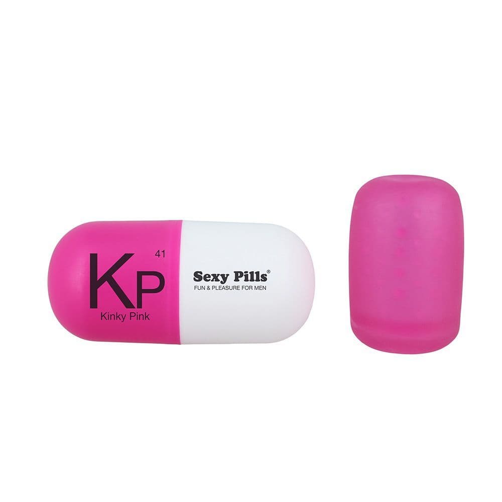 Sexy Pills  -  Frækt Legetøj Til Mænd - Pink