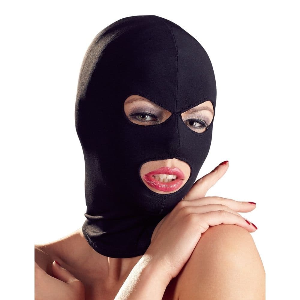Hovedmaske Med Åbning Til Øjne og Mund - Sexshop.dk