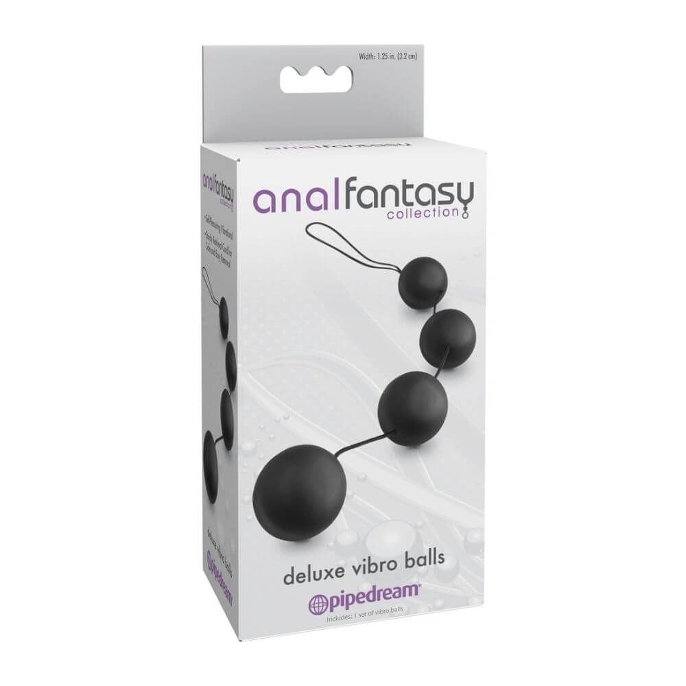 Anal Fantasy Collection Deluxe Vibro Balls  -  Analkæde