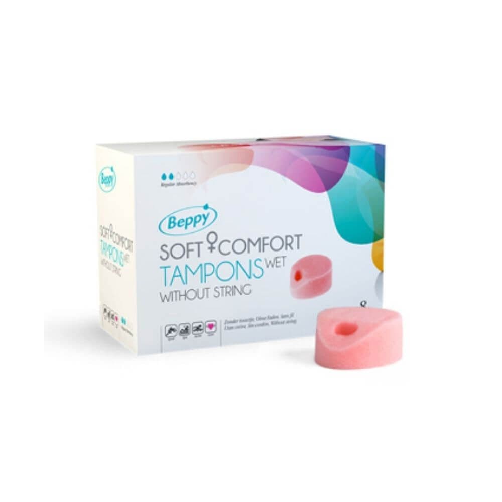 Beppy Wet Comfort Tamponer - 8 styks - Winkwink.dk