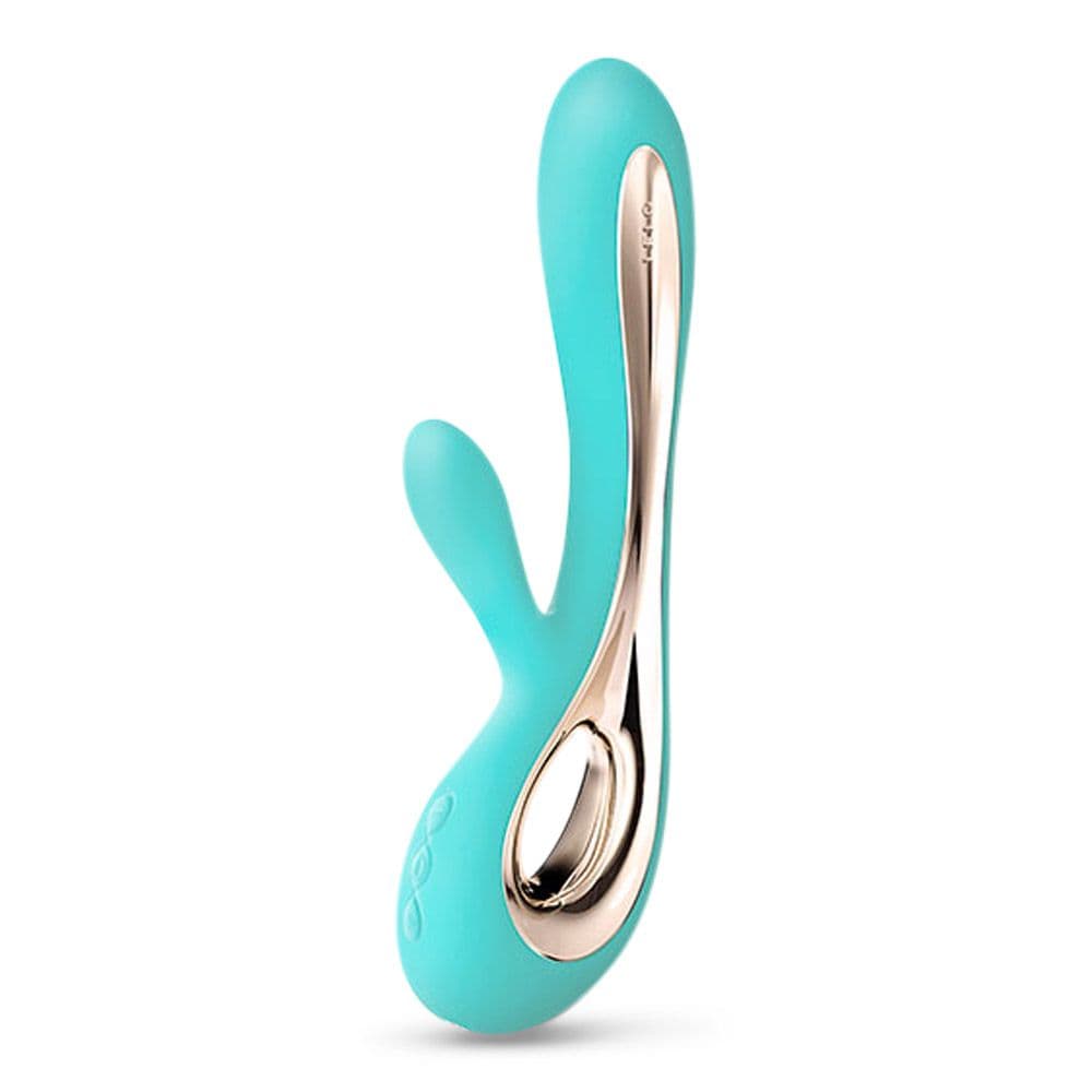 Lelo Soraya 2  -  Opladelig Rabbit-Vibrator-Tyrkis - Winkwink.dk