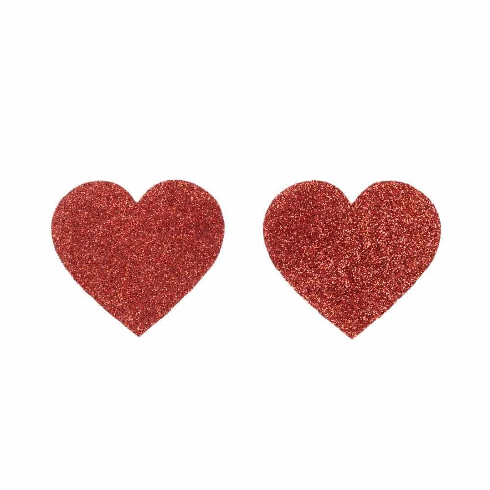 Cottelli Accessories - Nipple Covers med Hjerterform - Winkwink.dk