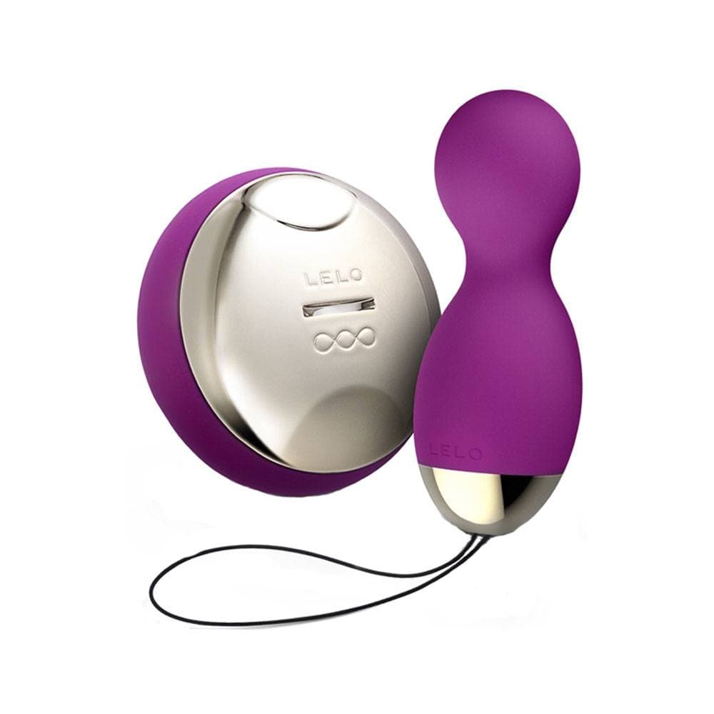 LELO Hula Beads - Roterende dobbeltæg m. fjernbetjening lilla