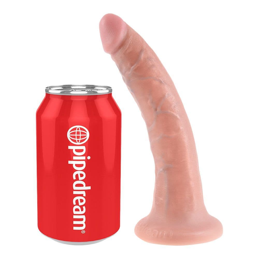 King Cock 7"  -  Realistisk Dildo 17,8 cm