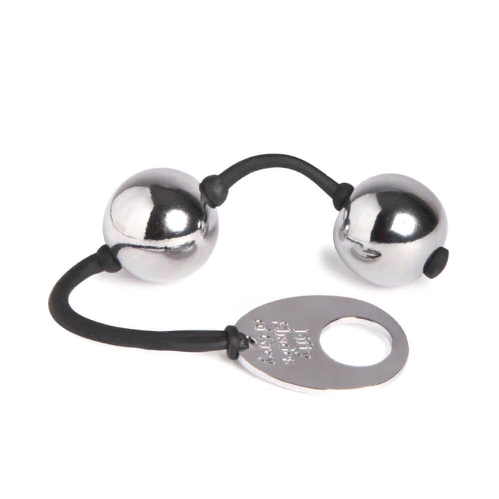 Fifty Shades of Grey - Inner Goddess Elskovskugler i Sølv - Winkwink.dk