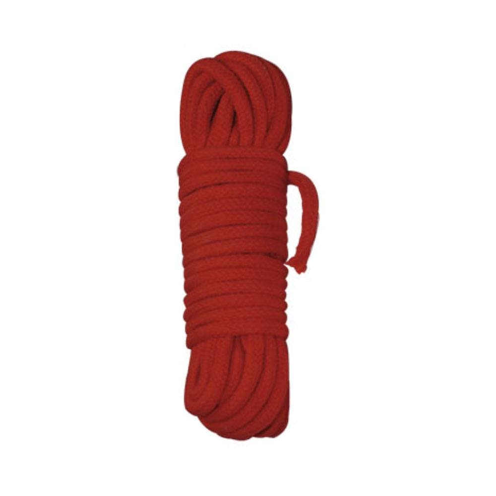 Bondage rope 10m red - Winkwink.dk
