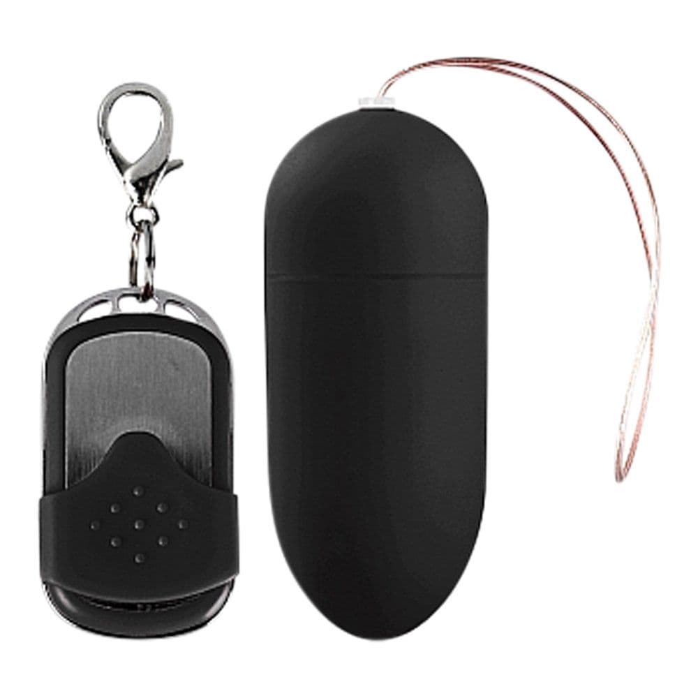 Shots Toys - Opladeligt Vibrator Æg m. 10 vibrationsstyrke-Sort - Winkwink.dk