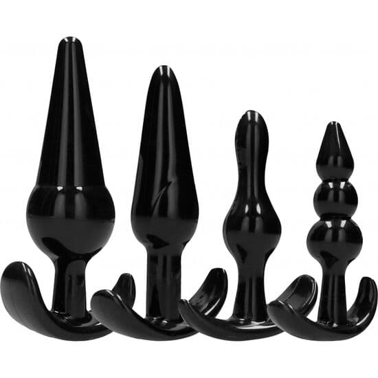 ADDICTED TOYS 4 ANAL PLUGS SÆT - Nautii.dk
