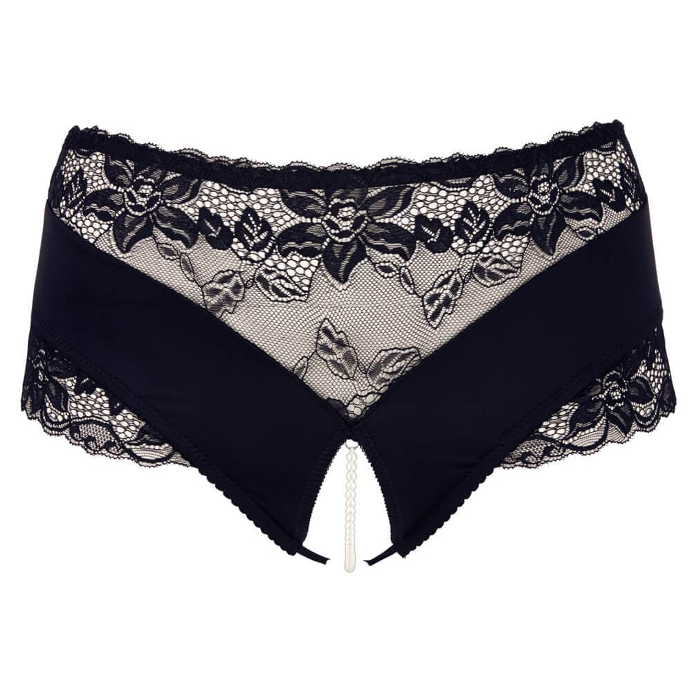 Cottelli Bundløs Perletrusse Sort - XXXXL