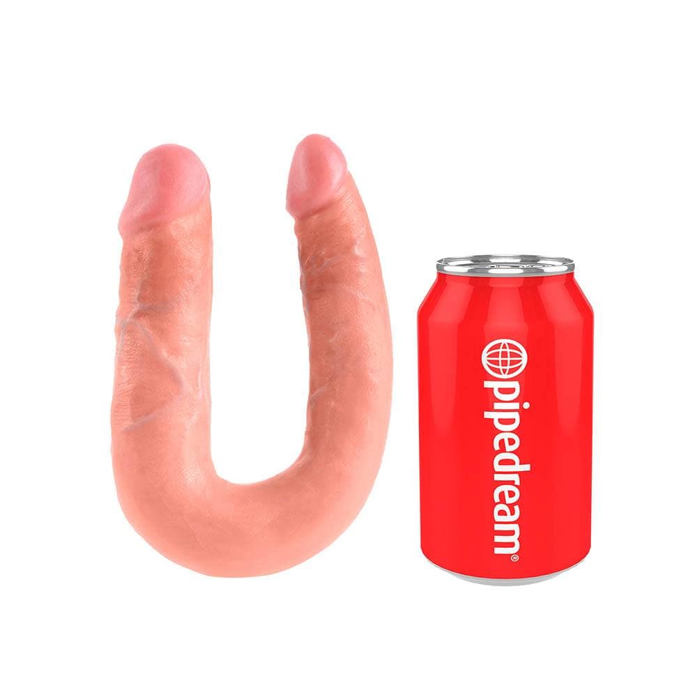 King Cock® Medium Dobbelt Dildo 14 cm