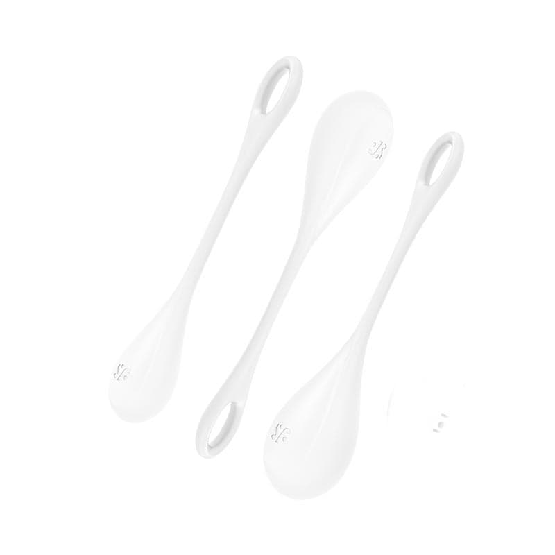 Satisfyer Yoni Power 1 Bækkenbundskugler Hvid