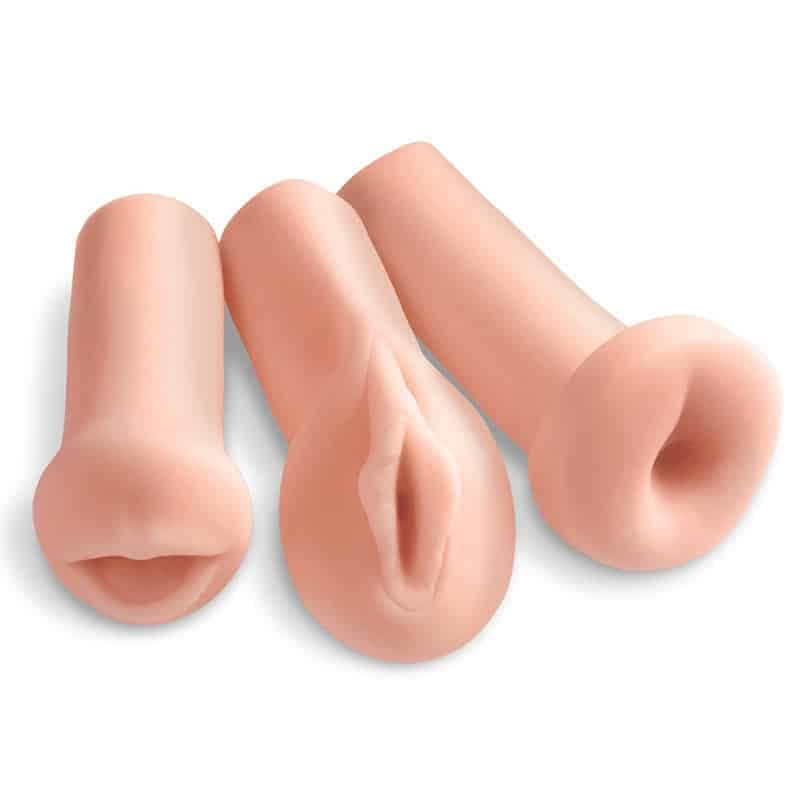 Pipedream Extreme Toyz 3 i 1 Pocket Pussy Sæt