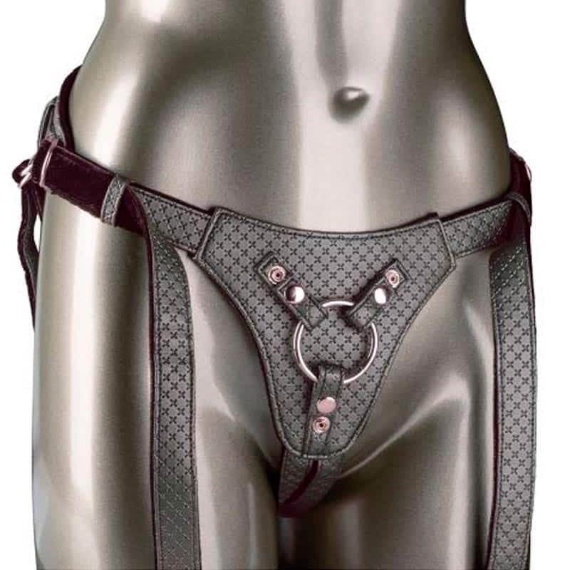 CalExotics Strap-on Harness "The Regal Queen" Sølv
