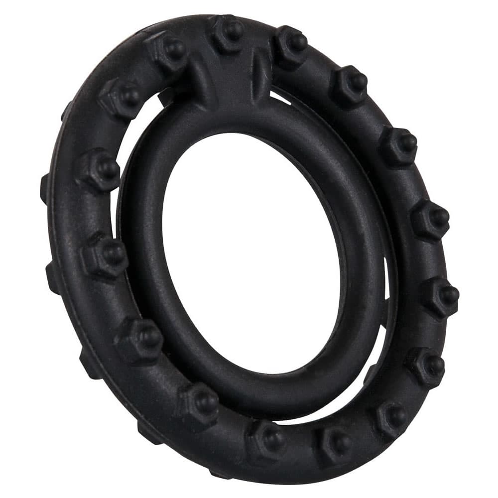 Penisring Steely Cockring med Testikelring