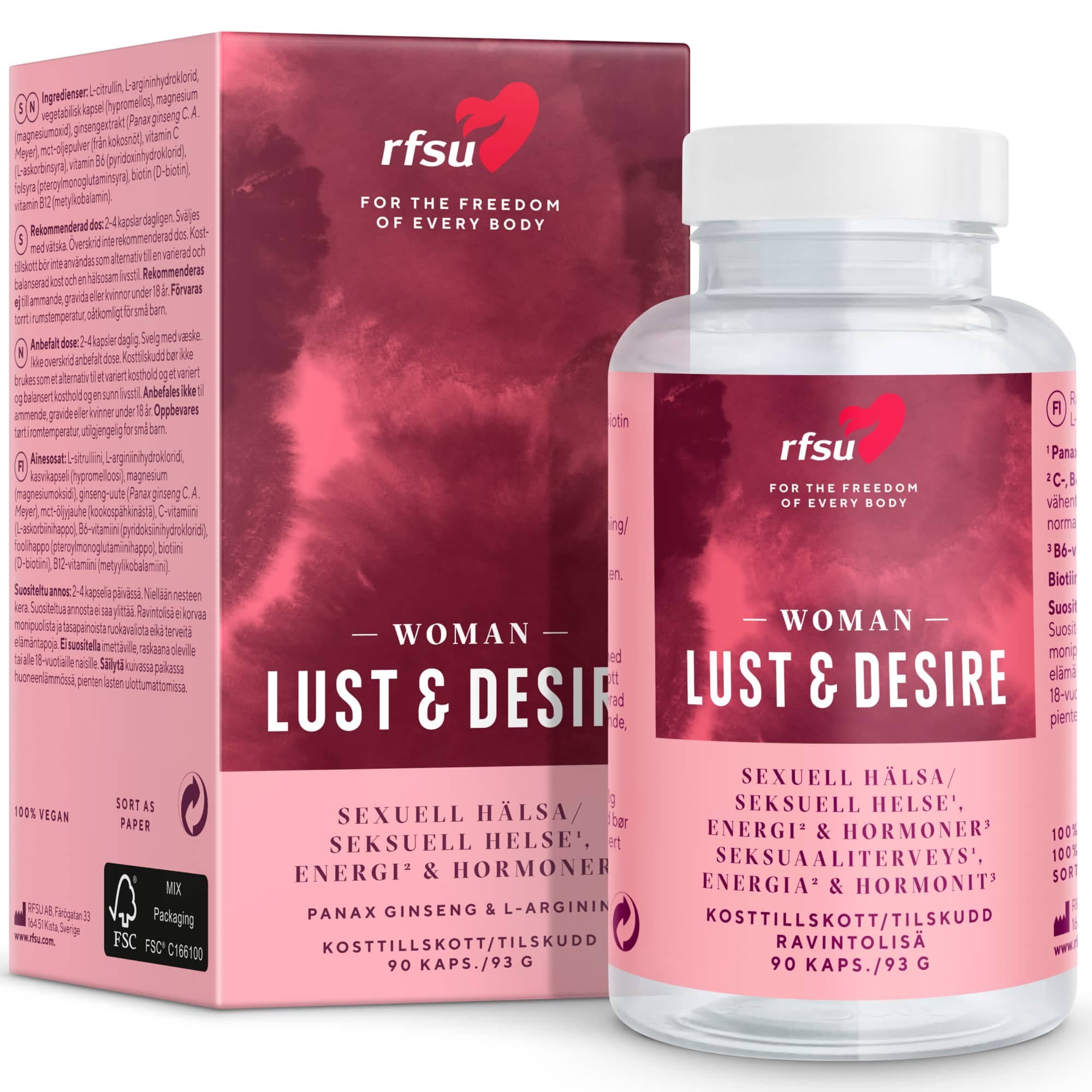 RFSU Lust & Desire Kostilskud til Kvinder