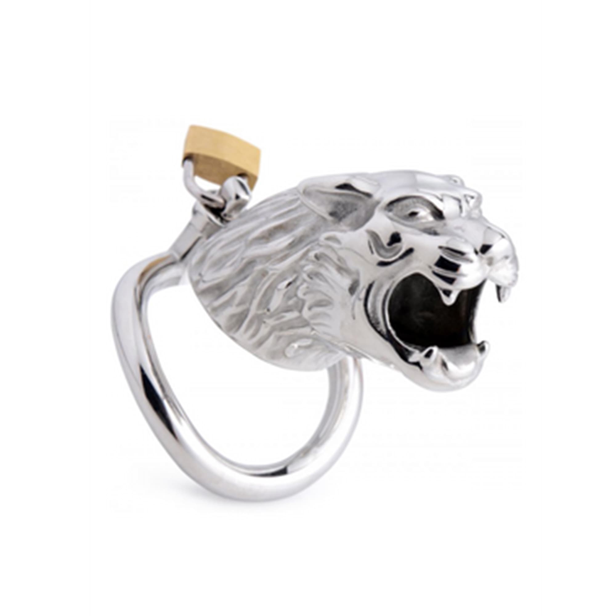 Tiger King Lockable Chastity Cage