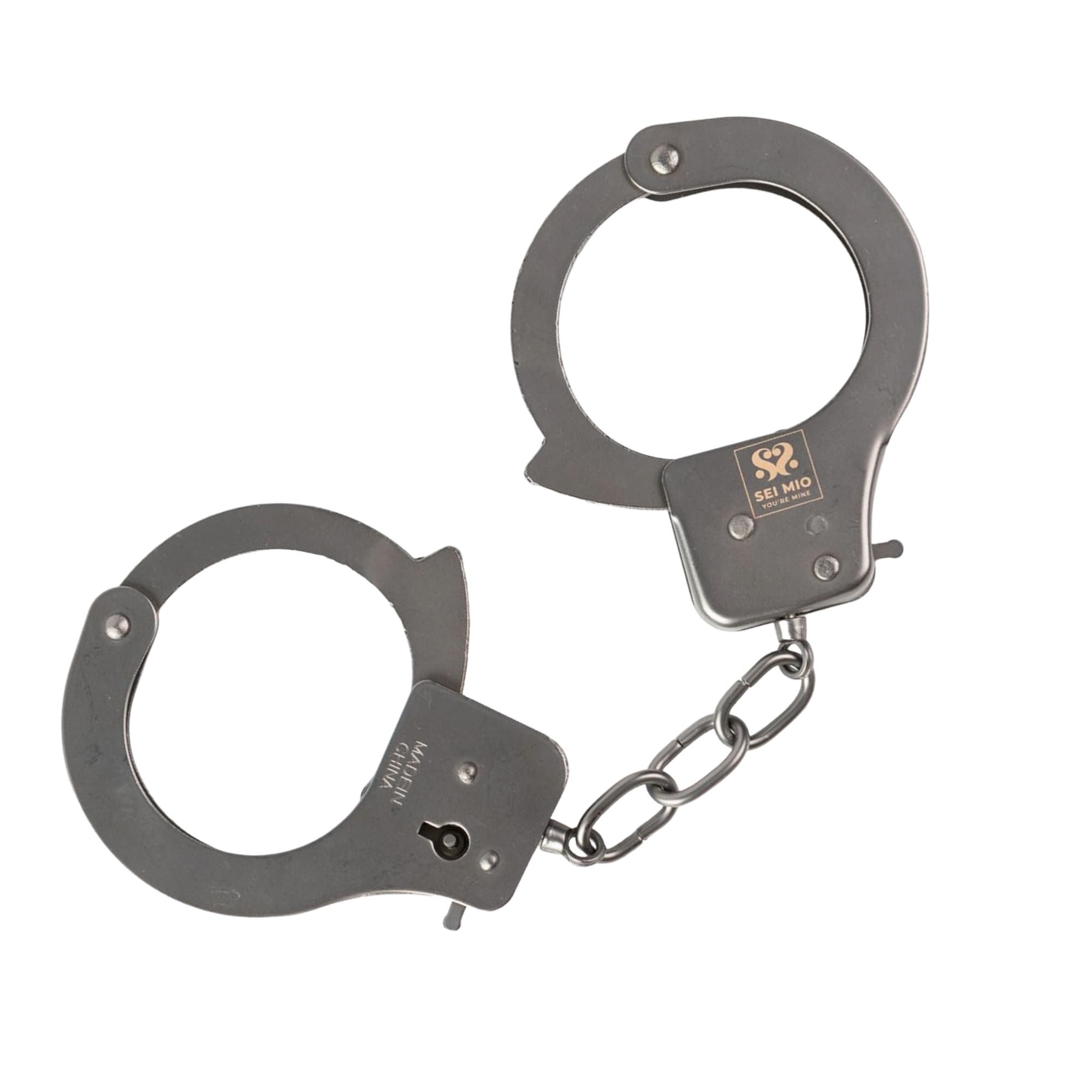 Sei Mio Secure and Begging For Amore Robust Metal Handcuffs - Mshop.dk