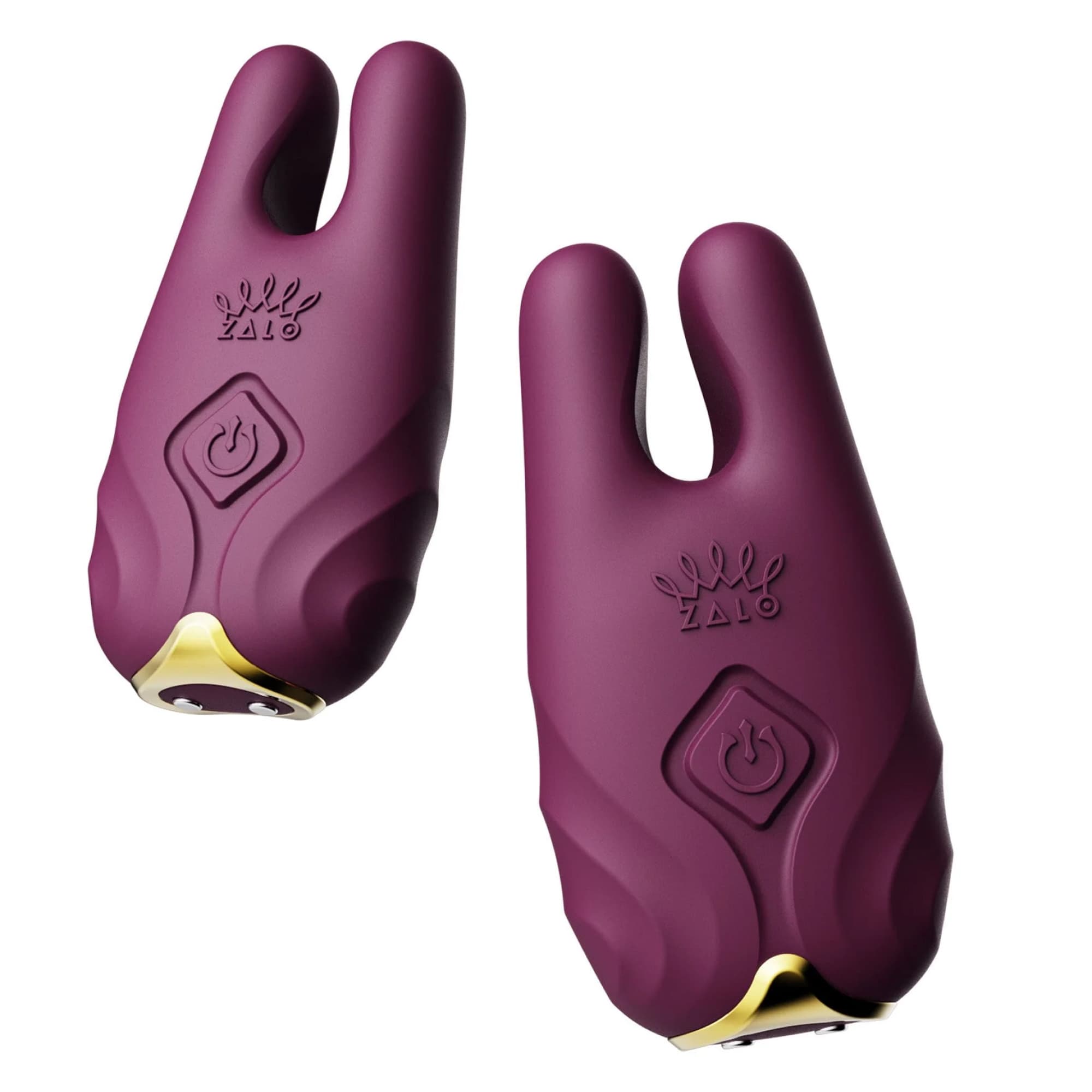 Zalo - Nave Vibrating Nipple Clamps - Pink