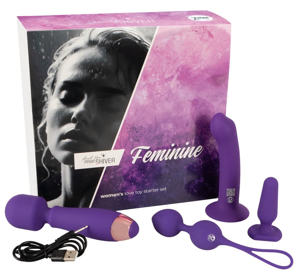 4-delt pakke »Women Love Toy Starter Set Feminine«