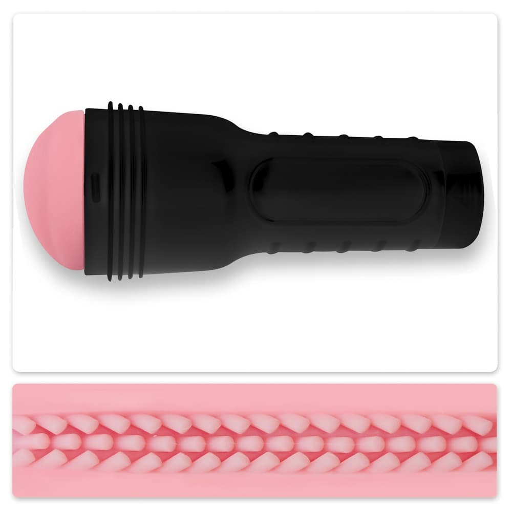 Masturbator med imiteret vagina, 25 cm, med knopper - ORION Erotik Shop