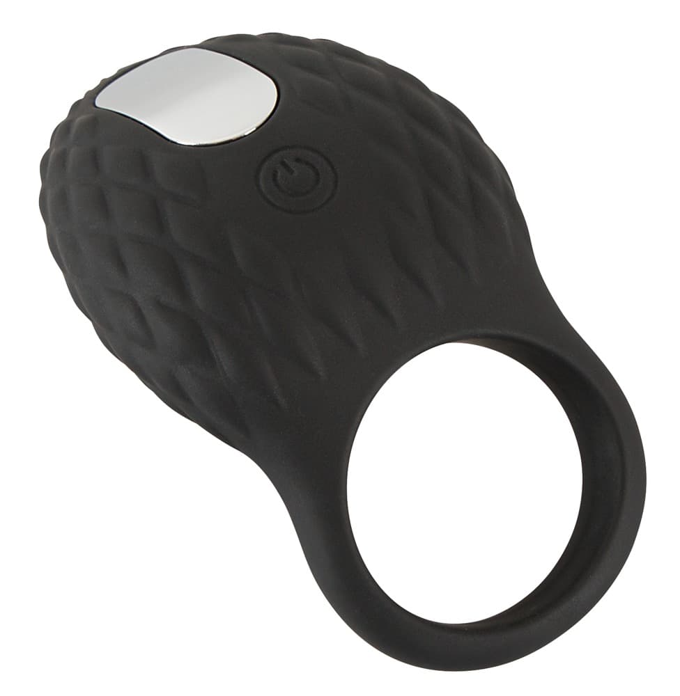Vibro-penisring med stimuleringstilbehør, genopladelig