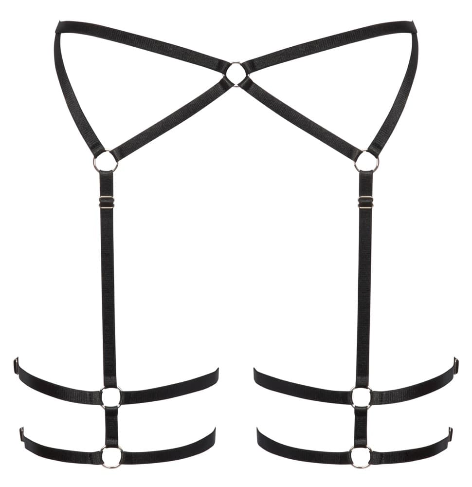 Harness fremstillet af bløde stretchbånd