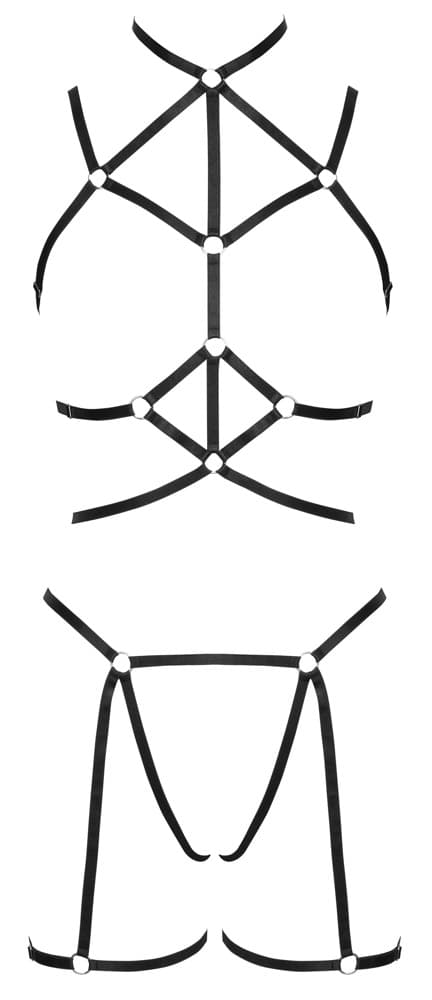 Harness-sæt inklusive g-streng