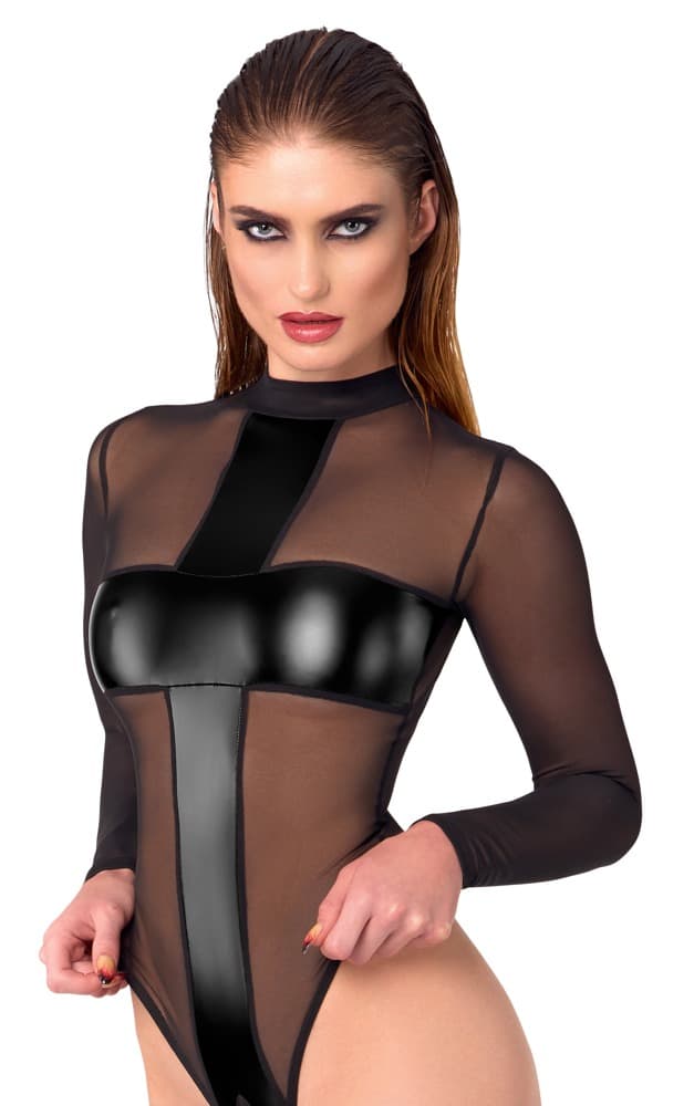 Bundløs body, gennemsigtig - ORION Erotik Shop