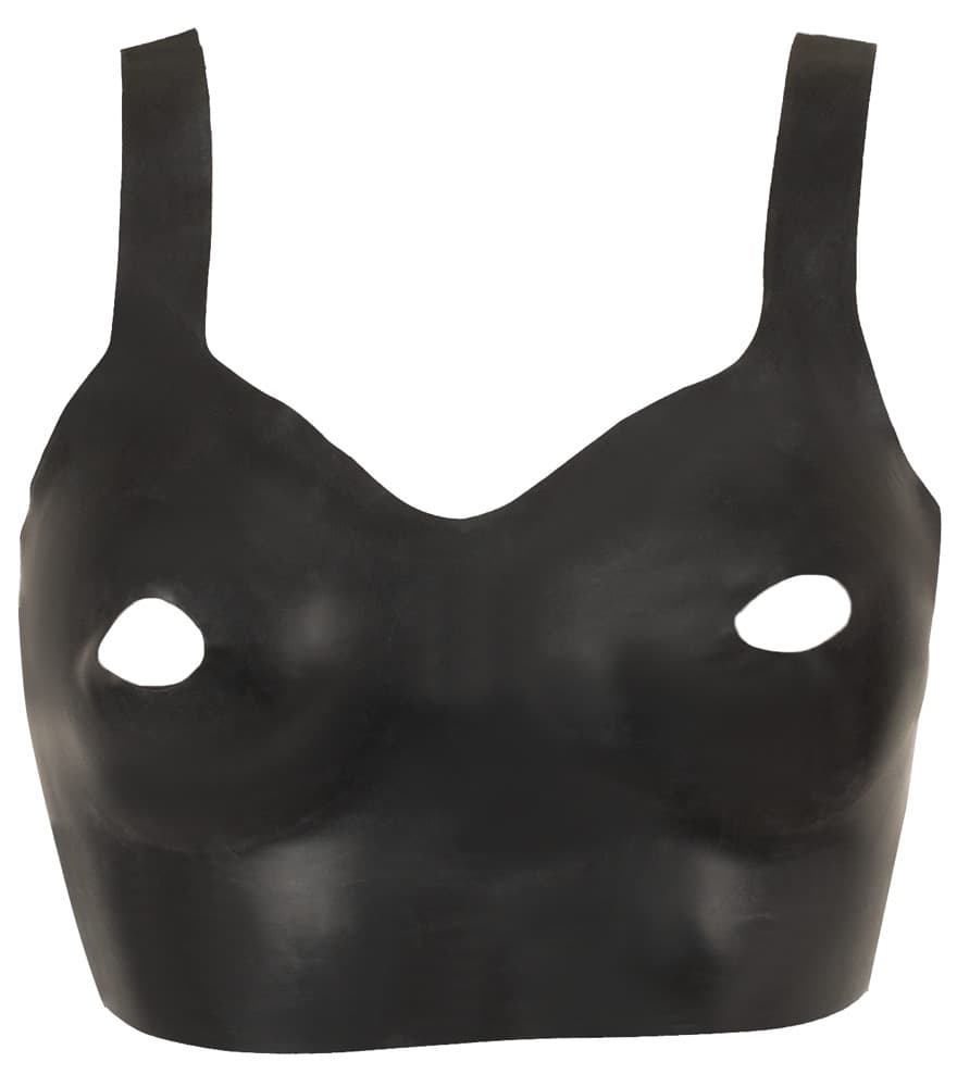 BH-top i latex med frie brystvorter - ORION Erotik Shop