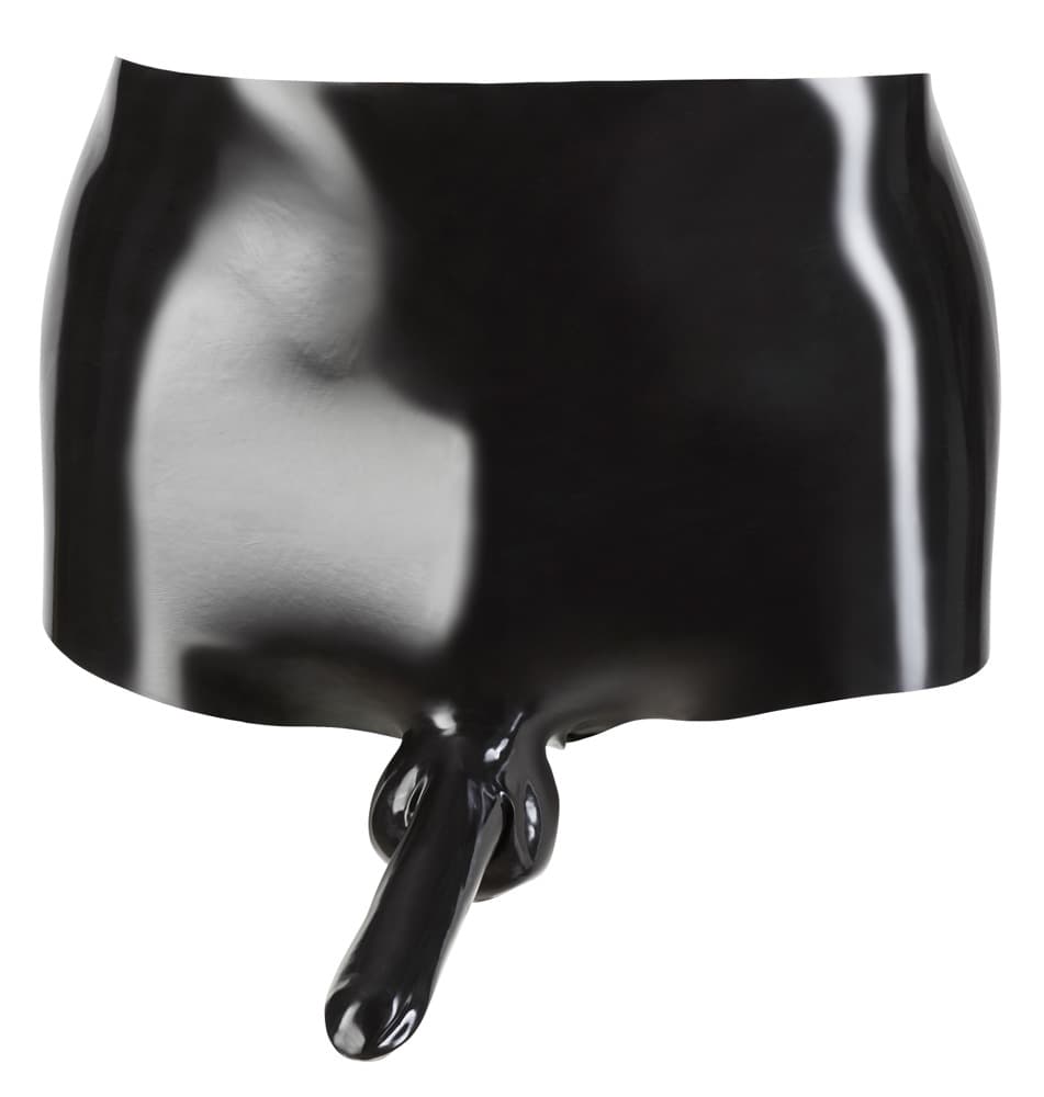 Pants ud af latex, med penishylster - ORION Erotik Shop