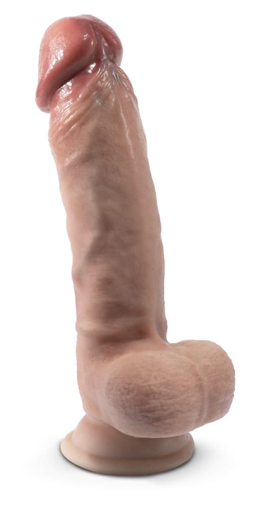 Naturdildo "Model 1 Premium Real Skin" med sugekop